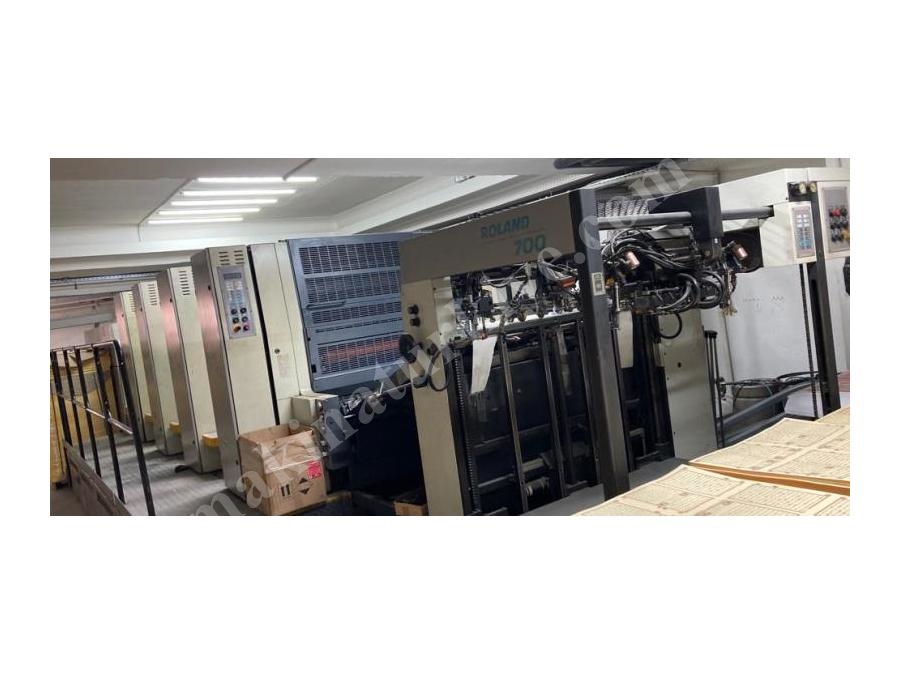 Roland 704 4 Renk Ofset Baskı Makinesi