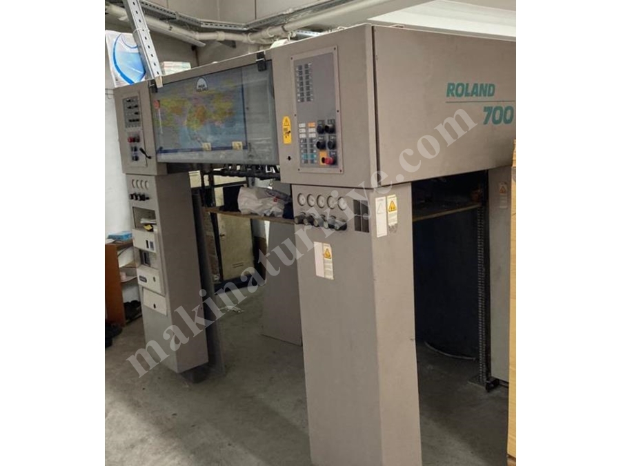 Roland 704 4 Renk Ofset Baskı Makinesi