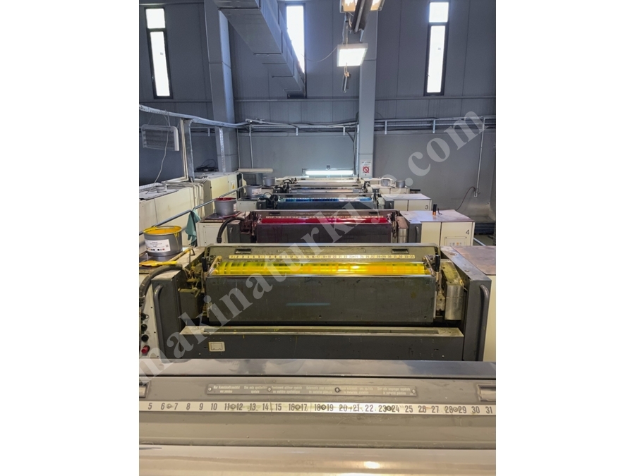 Roland 500 4+Lak 4 Renkli Ofset Baskı Makinesi