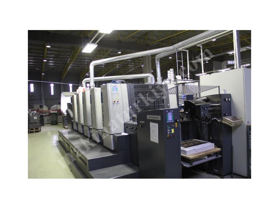 Roland 500 4+Lak 4 Renkli Ofset Baskı Makinesi