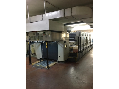 Roland R 705 3B L 74x104 Cm 5 Renkli Ofset Baskı Makinesi - 0