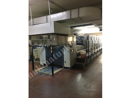 Roland R 705 3B L 74x104 Cm 5 Renkli Ofset Baskı Makinesi