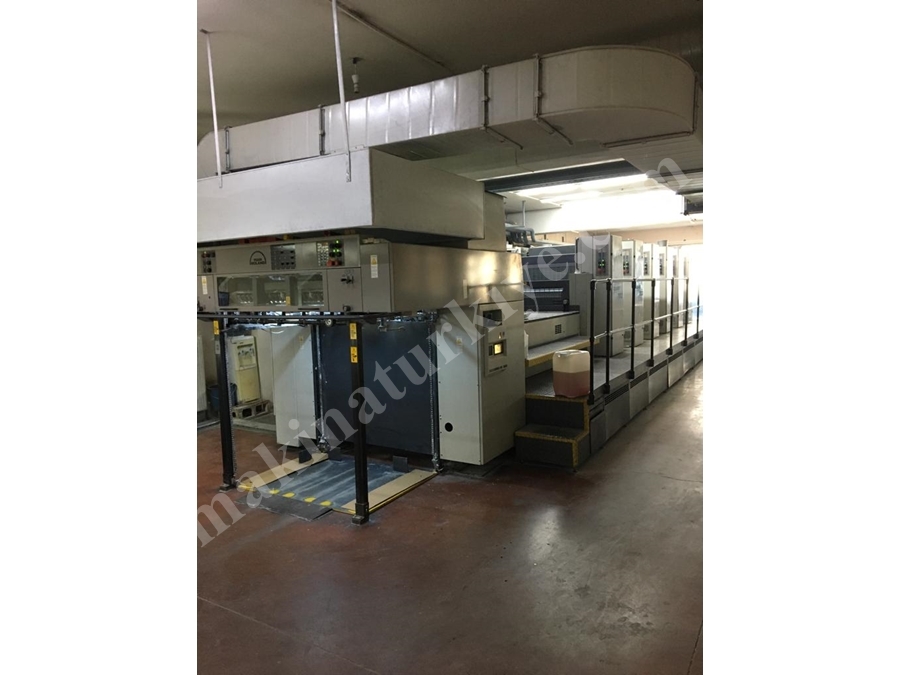 Roland R 705 3B L 74x104 Cm 5 Renkli Ofset Baskı Makinesi