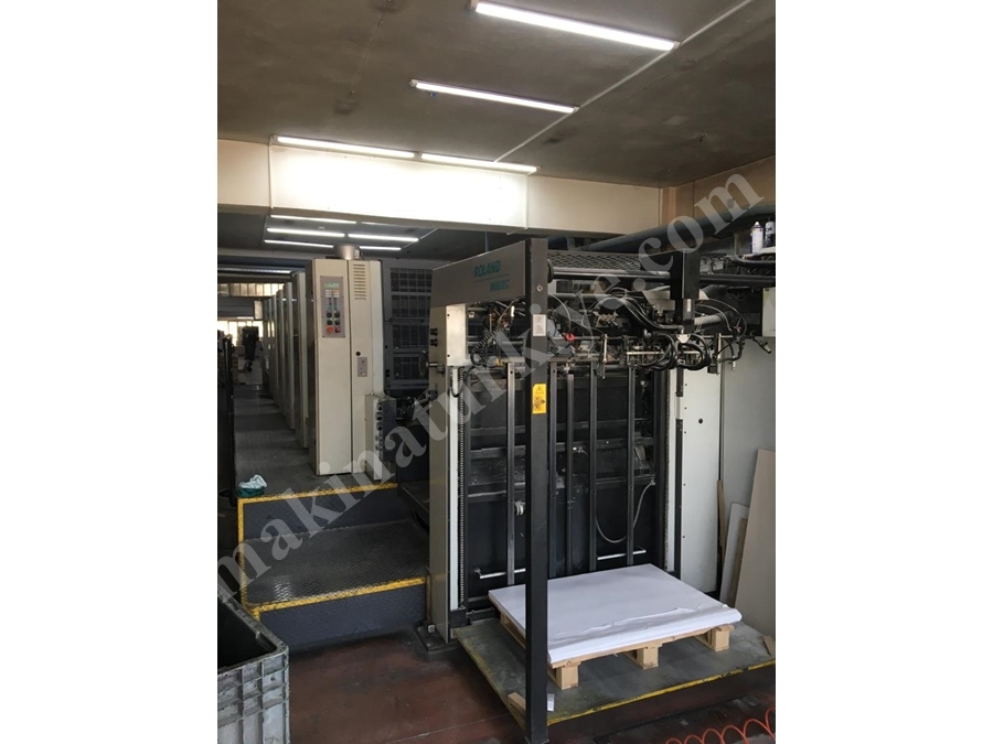 Roland R 705 3B L 74x104 Cm 5 Renkli Ofset Baskı Makinesi