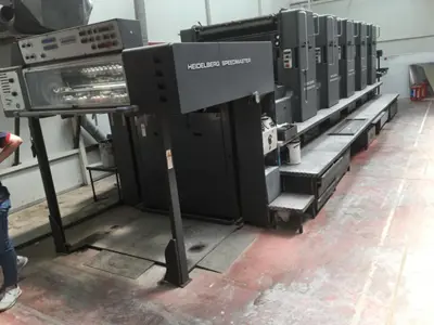Heidelberg SM 102 FP 5 Renk Ofset Baskı Makinesi