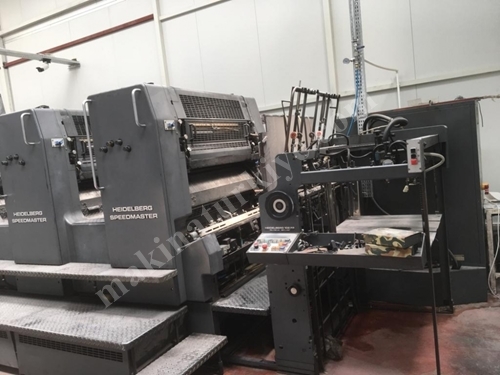 Heidelberg SM 102 FP 5 Renk Ofset Baskı Makinesi