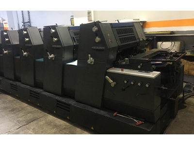 Heidelberg GTO 52- 5 Renkli Ofset Baskı Makinesi  - 10