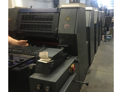 Heidelberg GTO 52- 5 Renkli Ofset Baskı Makinesi  - 13