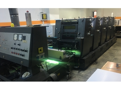 Heidelberg GTO 52- 5 Renkli Ofset Baskı Makinesi  - 4