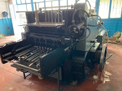 Heidelberg Feket Sıcak Yaldız Baskı Makinesi - 8