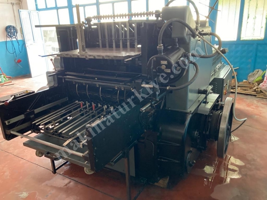 Heidelberg Feket Sıcak Yaldız Baskı Makinesi