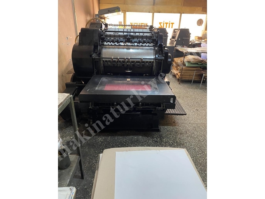 Heidelberg Tipo SBG Yaldız Baskı Makinası