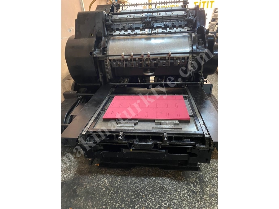 Heidelberg Tipo SBG Yaldız Baskı Makinası