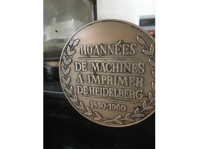 Heidelberg Yaldız Tertibatlı Maşalı Baskı ve Keski Makinesi - 4