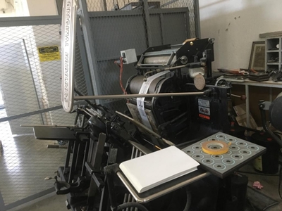Heidelberg Yaldız Tertibatlı Maşalı Baskı ve Keski Makinesi - 5