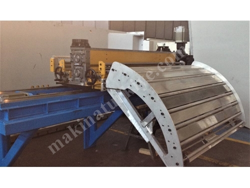 Zig-Zag Servo Sürücülü Saç Kaydırma Makinası