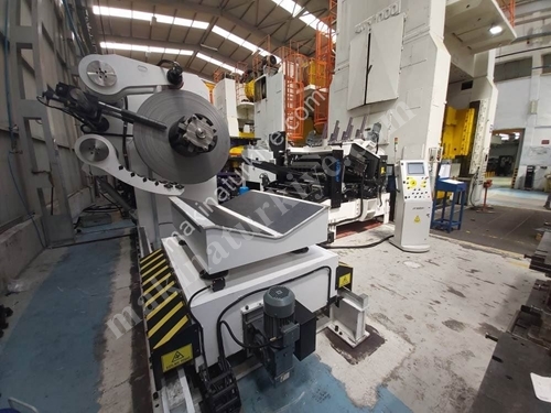 5 Ton Kapasiteli Hidrolik Rulo Saç Açıcı Sürücü Makinası