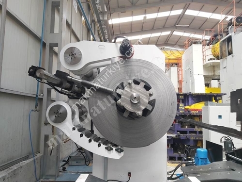 10 Ton Kapasiteli Hidrolik Rulo Saç Açıcı Sürücü Makinası
