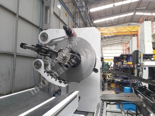 25 Ton Kapasiteli Hidrolik Rulo Saç Açıcı Sürücü Makinası