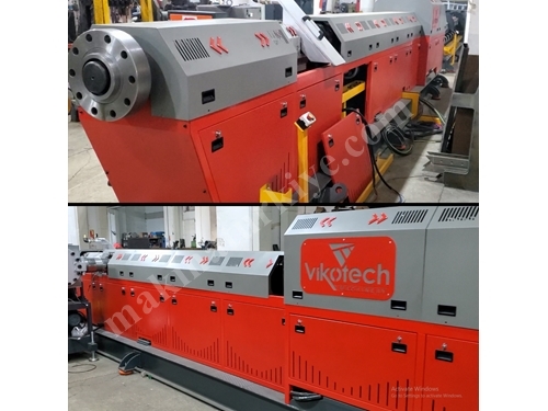 150 mm Vidalı Yan Beslemeli Granül Extruder