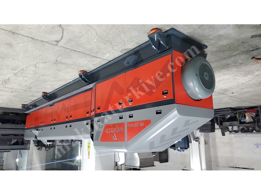 160 mm Vidalı Yan Beslemeli Granül Extruder