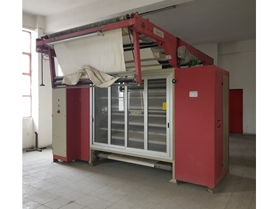 2.00 mt Roller width Vertical Fabric Carbon Brushing Machine - 3
