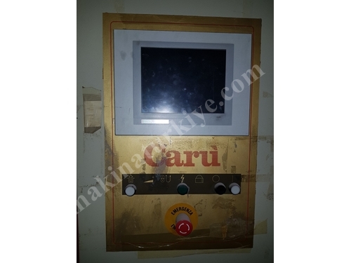 Caru Vibrosand Vertical Fabric Carbon Brushing Machine 