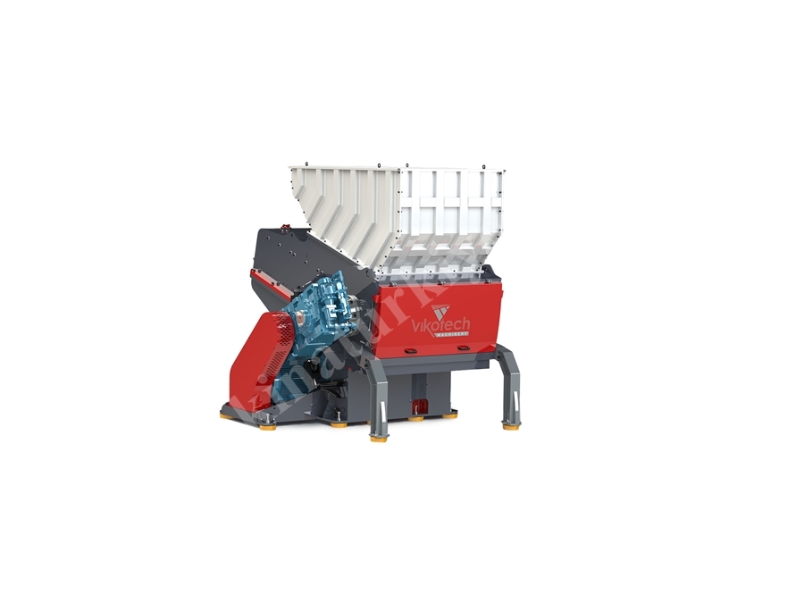 Tek Rotor Açılı Shredder Plastik Kırma Makinaıs