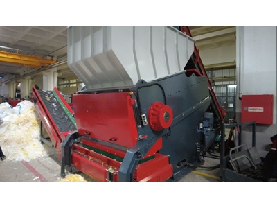 Tek Rotor Açılı Shredder Plastik Kırma Makinaıs - 0