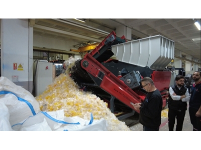 Tek Rotor Açılı Shredder Plastik Kırma Makinaıs - 2