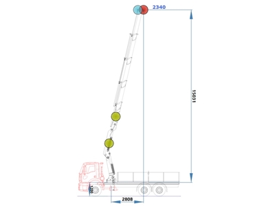 Hiab Uzaktan Kumandalı Mobil Vinç  - 14