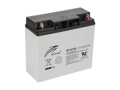 12-Volt-18-Ampere-Trockenbatterie - 0