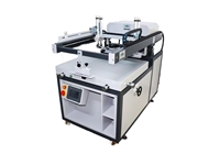 50x70 (4/3) Luftgeblasene halbautomatische Siebdruckmaschine - 0
