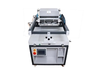 50x70 (4/3) Luftgeblasene halbautomatische Siebdruckmaschine - 1