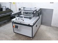 70x100 4/3 Luftgeblasene halbautomatische Siebdruckmaschine - 1