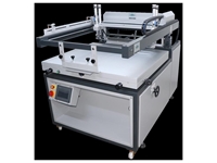 70x100 4/3 Luftgeblasene halbautomatische Siebdruckmaschine - 0