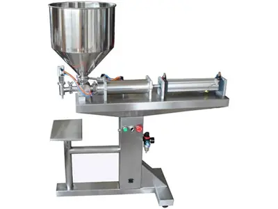 Machine de remplissage semi-automatique de liquides de 100 à 1000 ml