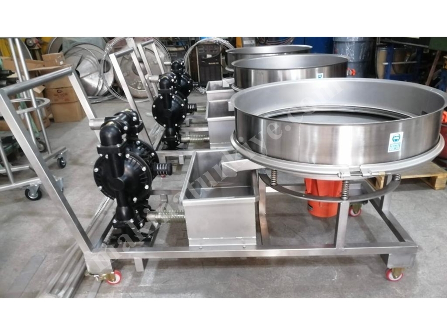 Ø 900 mm Mobile Dust Screening Machine