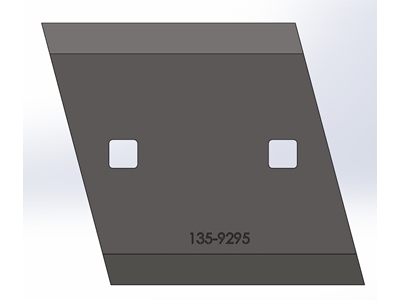 İş Makinası Kesici Kenar Segment Parçası - 1
