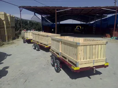 2-х местный прицеп для перевозки грузов Palsan