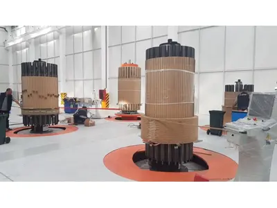 Vertical Transformer Coil Winding Machine