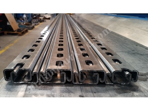 Rotary Punch Cable Channel Production Roll Forming Machine
