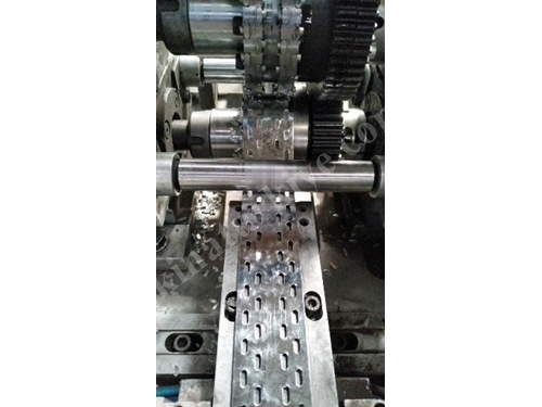 Rotary Punch Cable Tray Production Roll Forming Machine