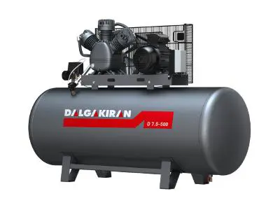 500 Liter Tank Capacity Piston Compressor