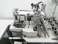 Автоматическая строчильная машина Kansai с 12 иглами для резинки - 0