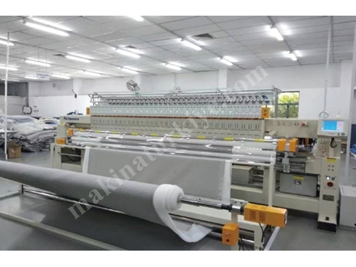 Single Color Single Roll Quilting and Embroidery Machine