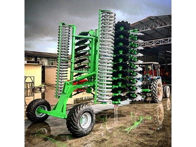 Katlamalı Ağır Tip Disk Tiller Merdaneli Çekilir Tip - 1