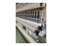 Single Color Double Roll Quilting and Embroidery Machine - 1