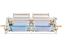 Single Color Double Roll Quilting and Embroidery Machine - 4