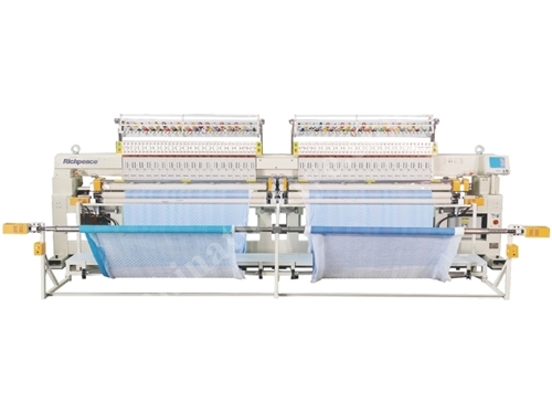 Single Color Double Roll Quilting and Embroidery Machine